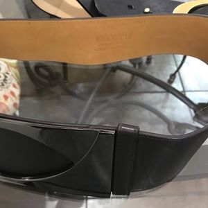 Wide Worth Leather Belts Sz P. seen Michelle Obama